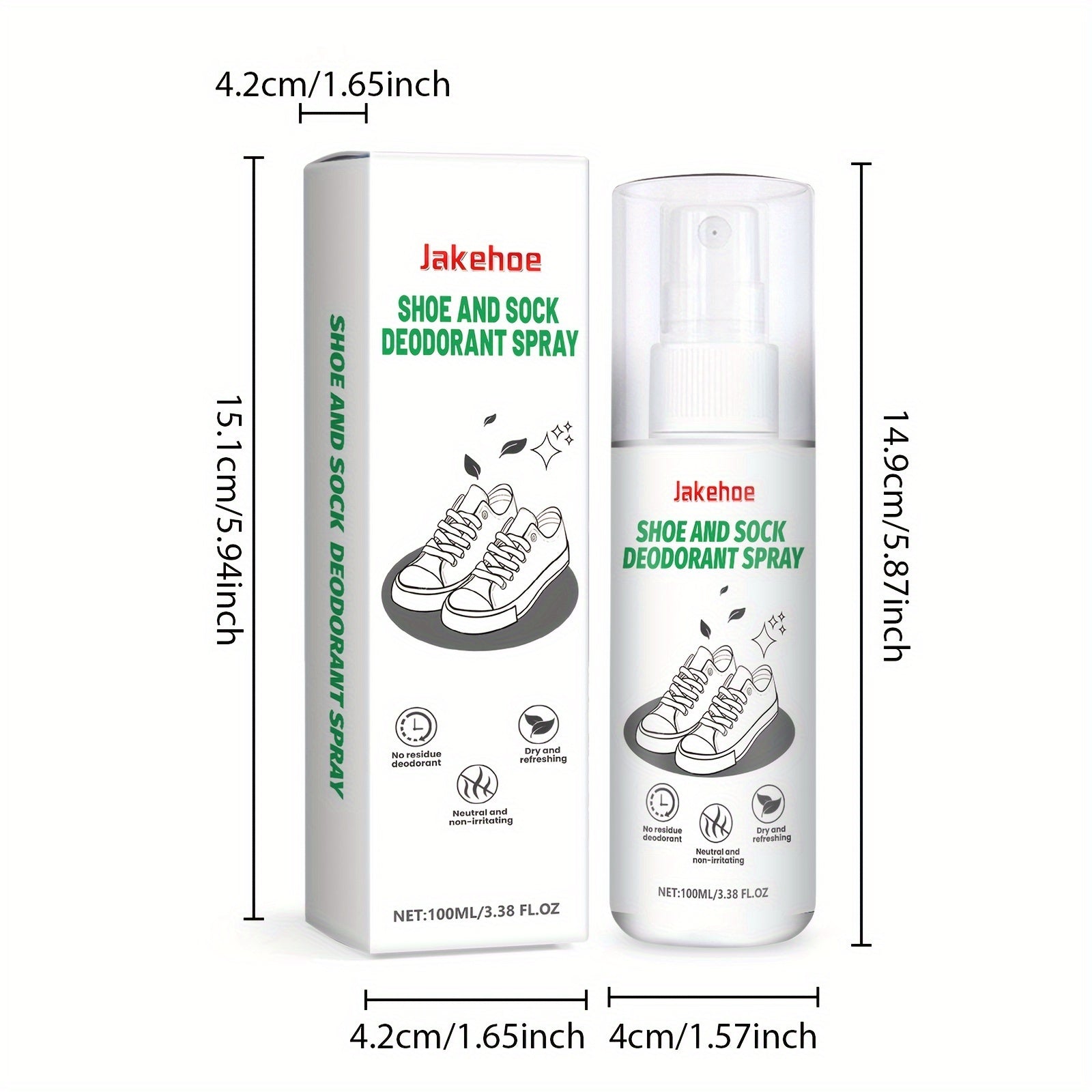 Unisex Shoe and Sock Deodorant Odor Remover Dryness Agent for Shoes and Cabinets