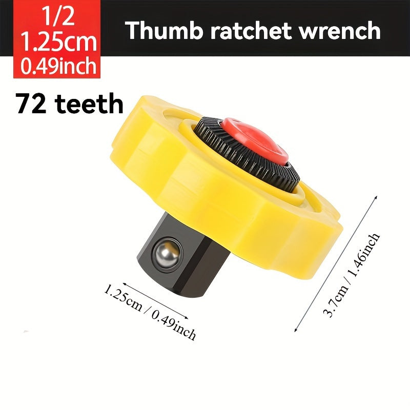 Mini Ratchet Wrench Set Portable Dual-Direction Metal Tool for DIY Repairs