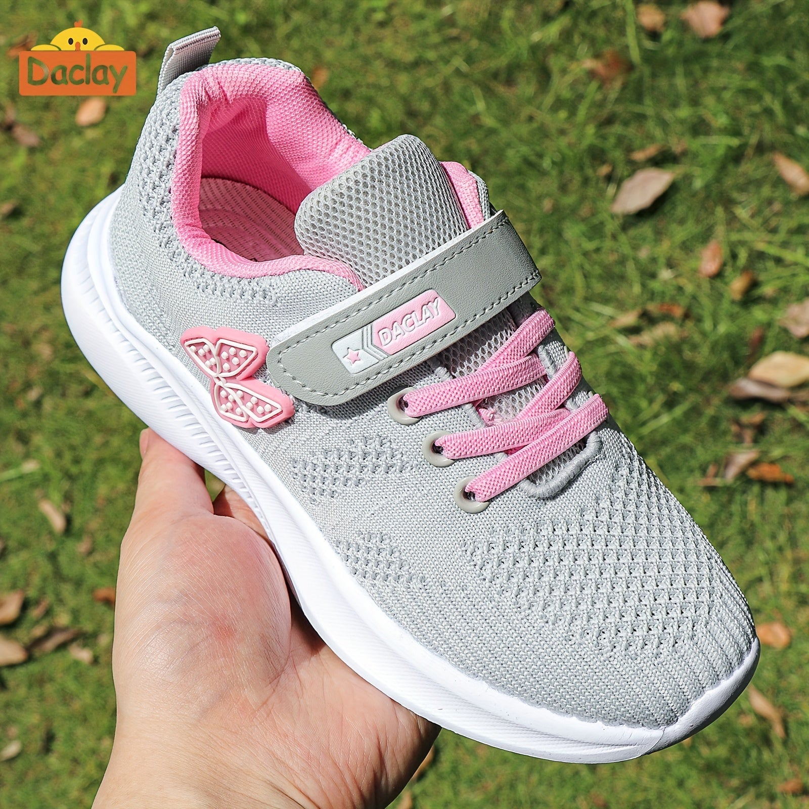 Kids' Breathable Knit Shoes Animal Print Low Top Sneakers for Boys and Girls