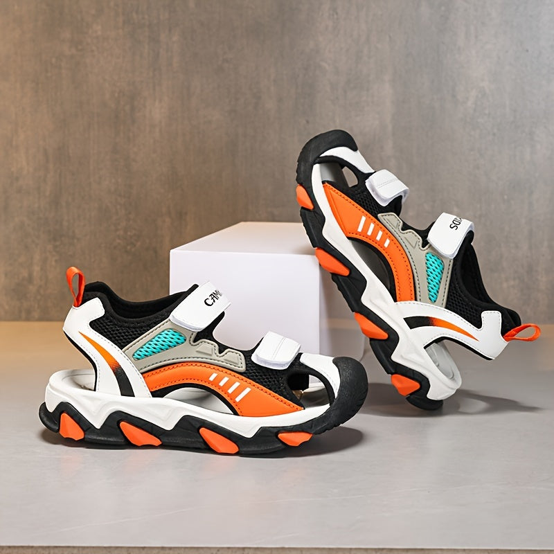 Breathable Summer Beach Sandals for Boys Kids Outdoor Street Fashion Low Top EVA TPR