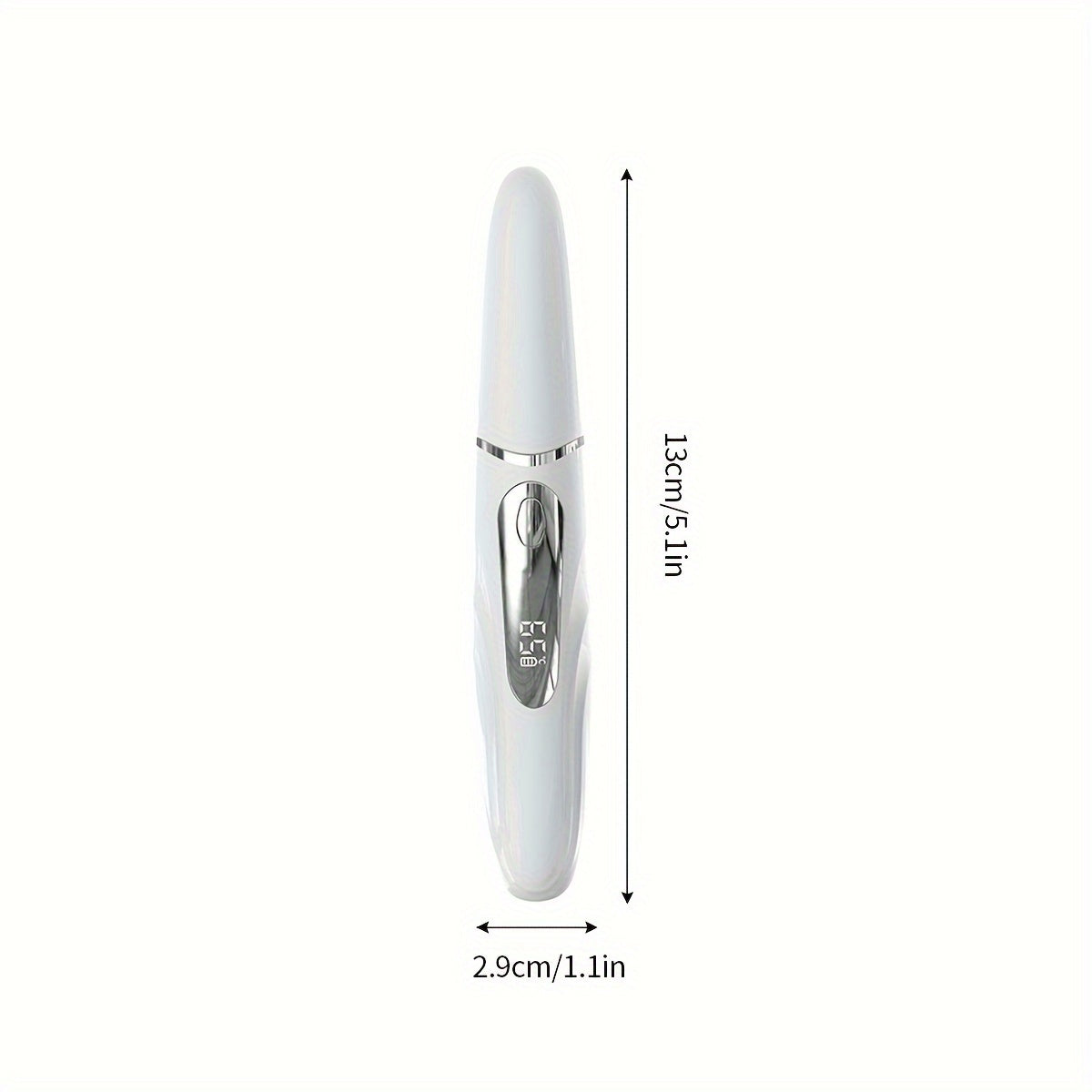 USB Rechargeable Electric Eyelash Curler with Long-Lasting Heated Curls