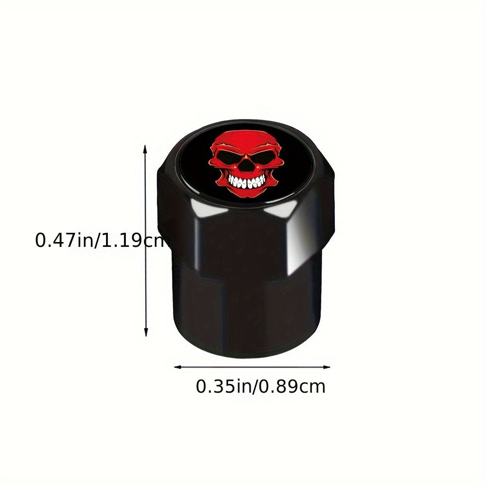 Universal Car Tire Valve Cap Stem Skeleton Style Wheel Accessories Gift