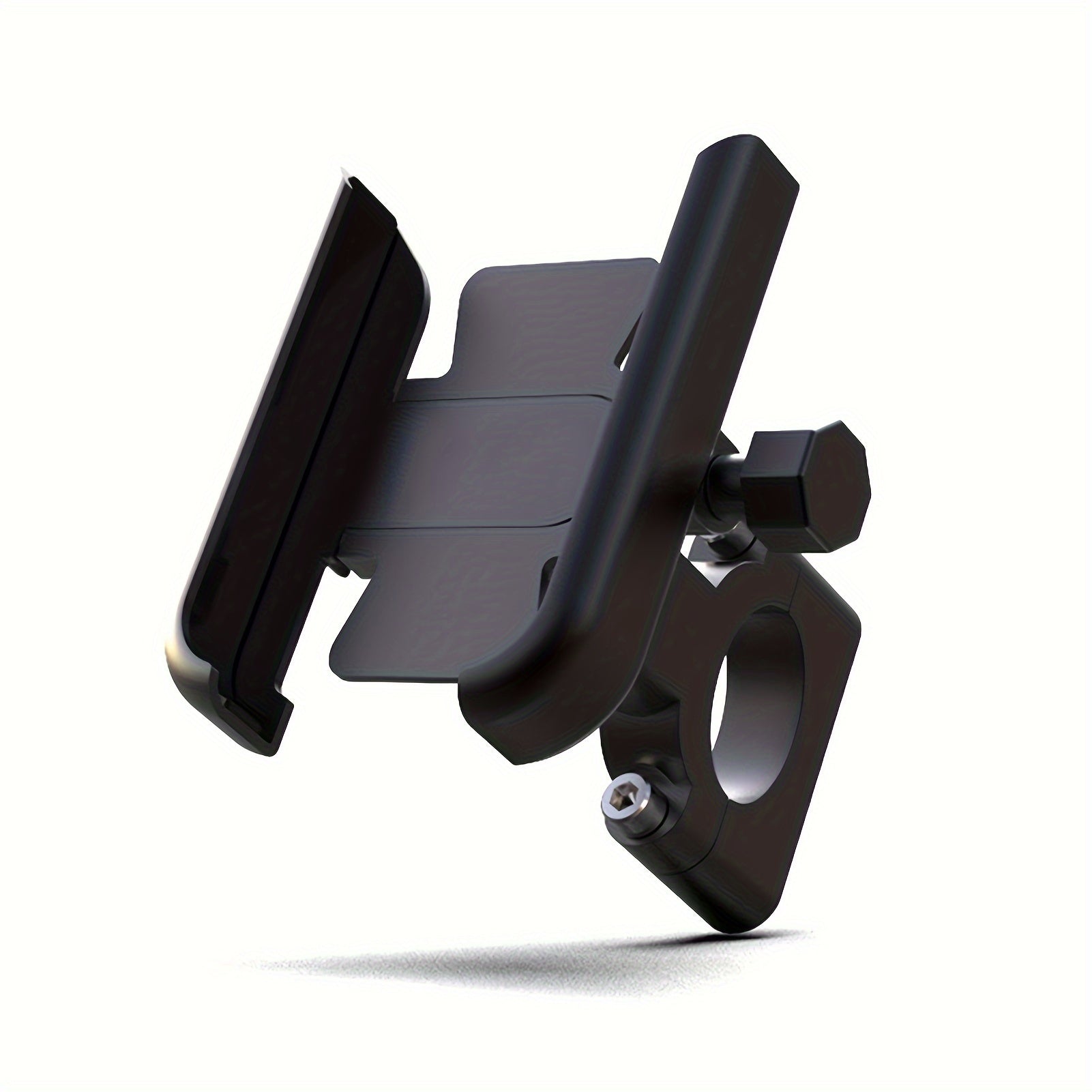 Universal Aluminum Motorcycle Phone Holder, Anti-Shake, 360° Adjustable Mount
