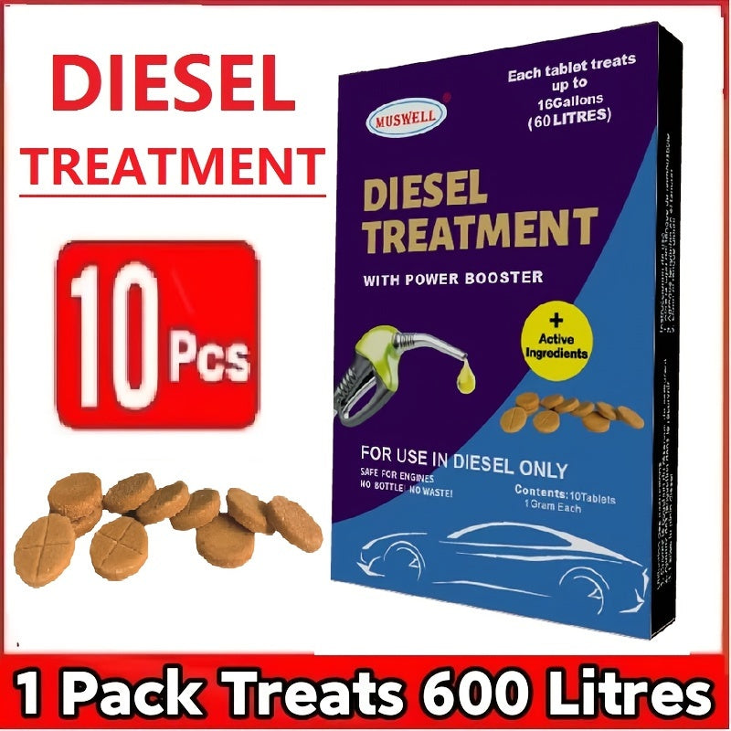 Diesel Treatment with Cetane Booster for Large Engines Fuel Efficiency