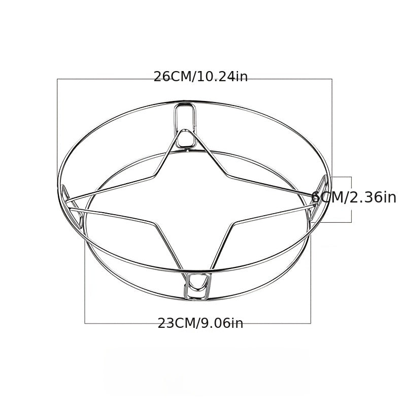 Estante de cocina multifuncional de acero inoxidable para enfriar, cocinar al vapor y almacenar en 3 tamaños