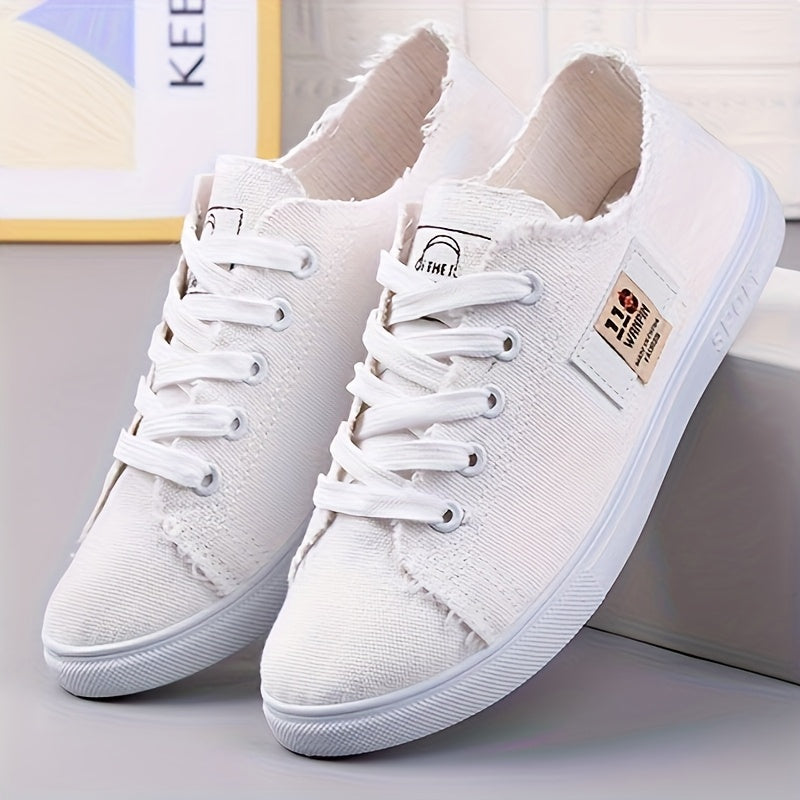 Women's Casual Leather Flats Spring Wear-Resistant Flat Shoes