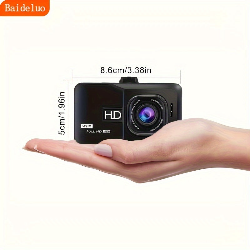 HD Night Vision Dash Cam with 32GB Card Traffic Parking Sensor