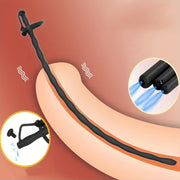 Dilatador de pene de silicona para hombres, varilla uretral para obstrucción y estimulación uretral