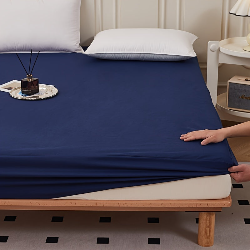 Waterproof Fitted Mattress Protector Large Noiseless Machine Washable Soft Pet Bed Cover