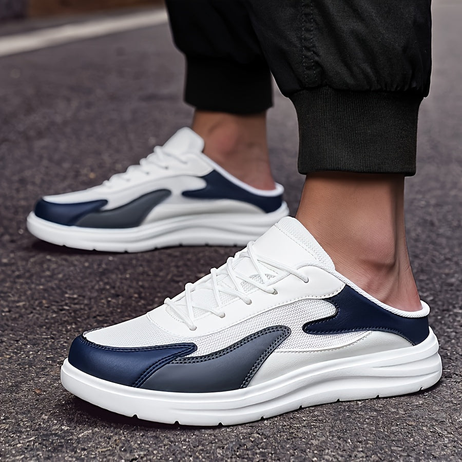 Men's Slip-On Platform Skate Shoes Casual Low Top Outdoor Spring Summer