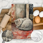 Set of 2 Coastal Style Kitchen Towels Ultra Soft Absorbent 40x60 cm