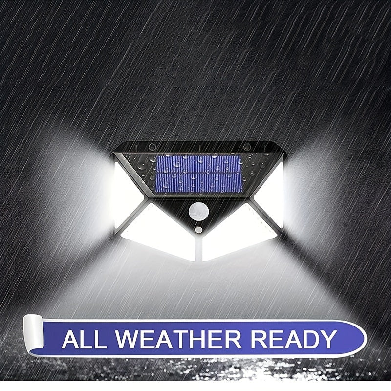 Solar Wall Lamp Set of 2 3 or 6 Outdoor Solar LED Motion Sensor Garden Light