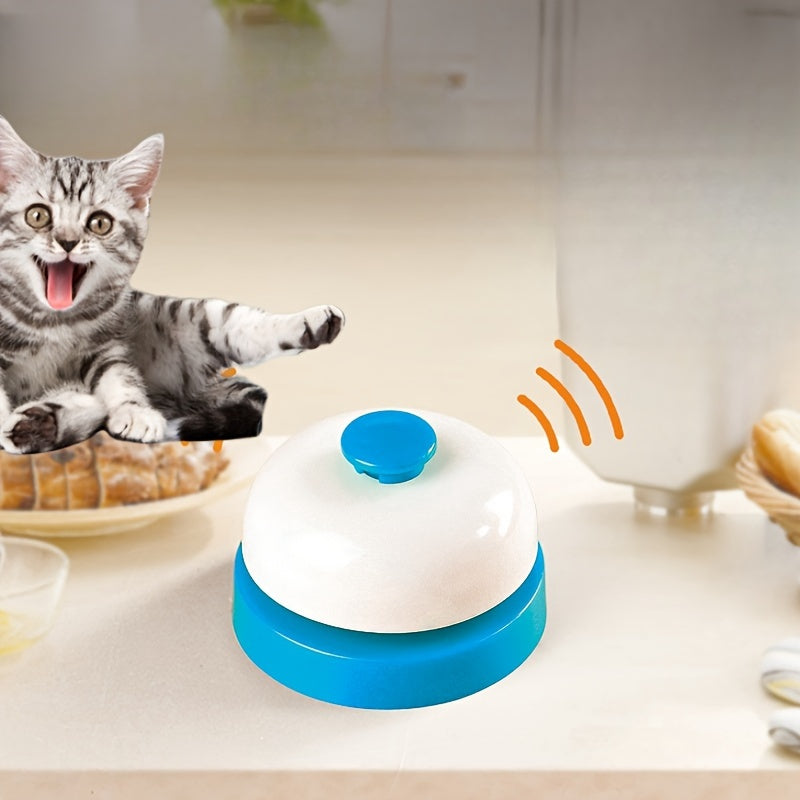 Rang-barang metall qo‘l chalinishi, stol uchun toza tovush bilan, uy hayvonlari uchun ogohlantirish