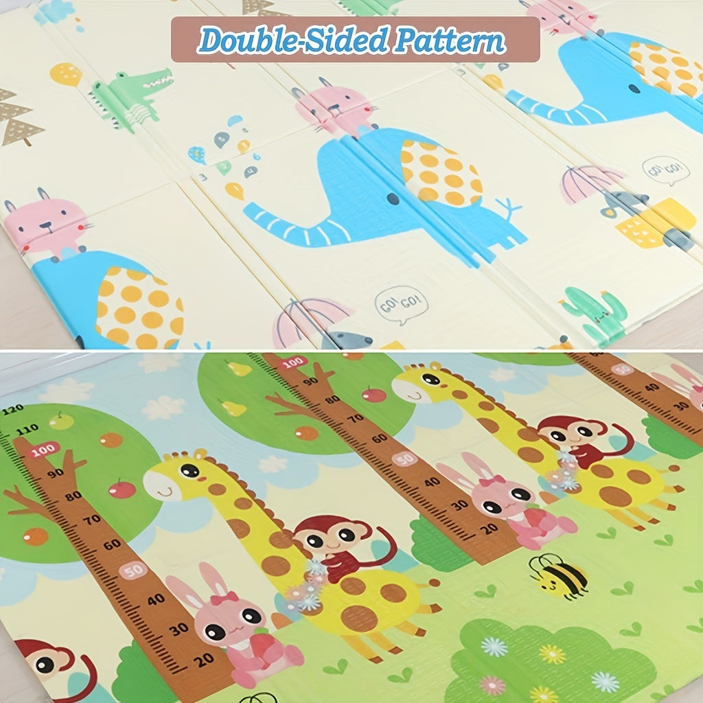 Large Waterproof Double-Sided Baby Play Mat for Crawling 200cm x 180cm