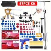 97-Piece Dent Repair Kit for Paint-Free Removal of Small Dents and Hail Damage with 2-in-1 Design and EU Plug