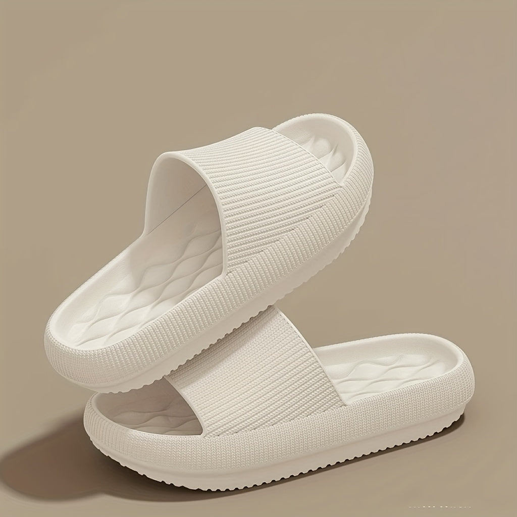 Uniseks EVA slayd sandallari yengil, osongina kiyinadigan, sirpanishga qarshi, ichki va tashqi foydalanish uchun