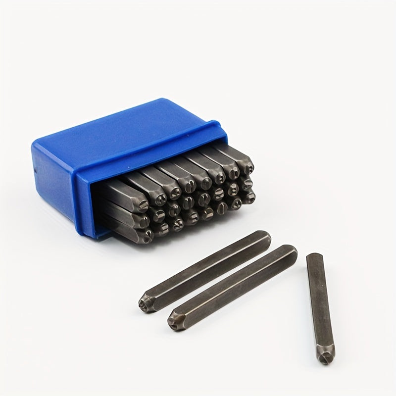Alloy Steel Number and Letter Stamp Set for Metal Plastic Wood Leather Imprinting