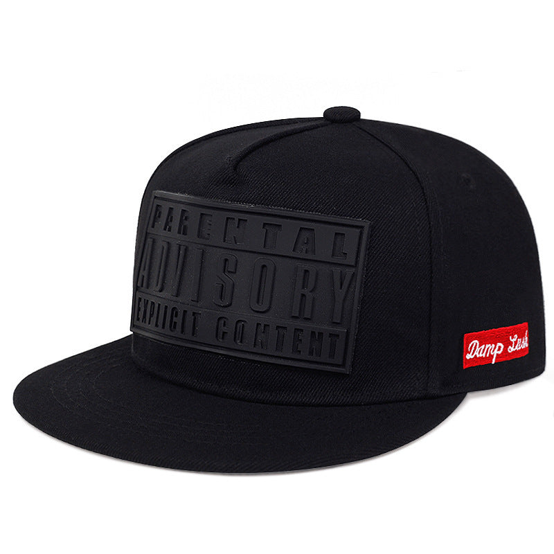 Men's Hip Hop Cap in 6 Colors Lightweight Acrylic Alphabet Design