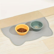 Waterproof Silicone Pet Food Mat Non-Slip Leakproof for Dogs and Cats