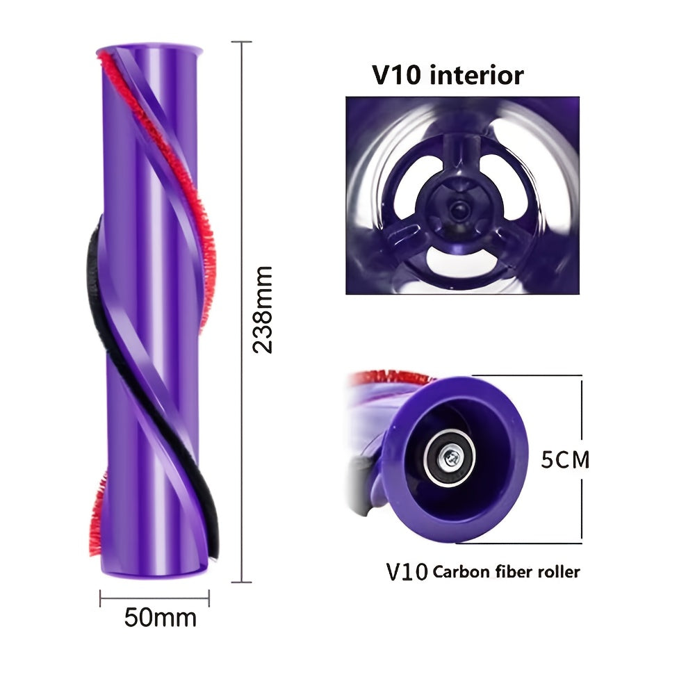 V6/V7/V8/V10/V11 tayoqli changyutgich uchun ABS materialidan yasalgan elektr pol cho'tkasi valgi, qiyin erishiladigan joylar uchun to'g'ridan-to'g'ri haydash va changyutgich pol ulanishi bilan.