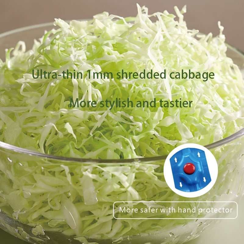 Binafsha karamni maydalash, bo'laklash va oshxona asbobi, PP material, qo'lni himoyalash, joyni tejovchi