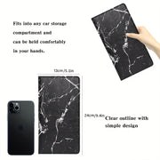 Uniseks sun'iy charm avtomobil hujjatlari tashkilotchisi hamyon kartochka bilan