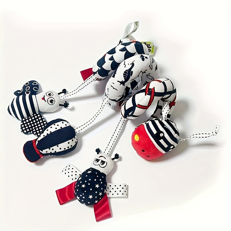 Nursery Decor Hanging Rack for Strollers and Safety Seats Polyester Baby Room Organizer