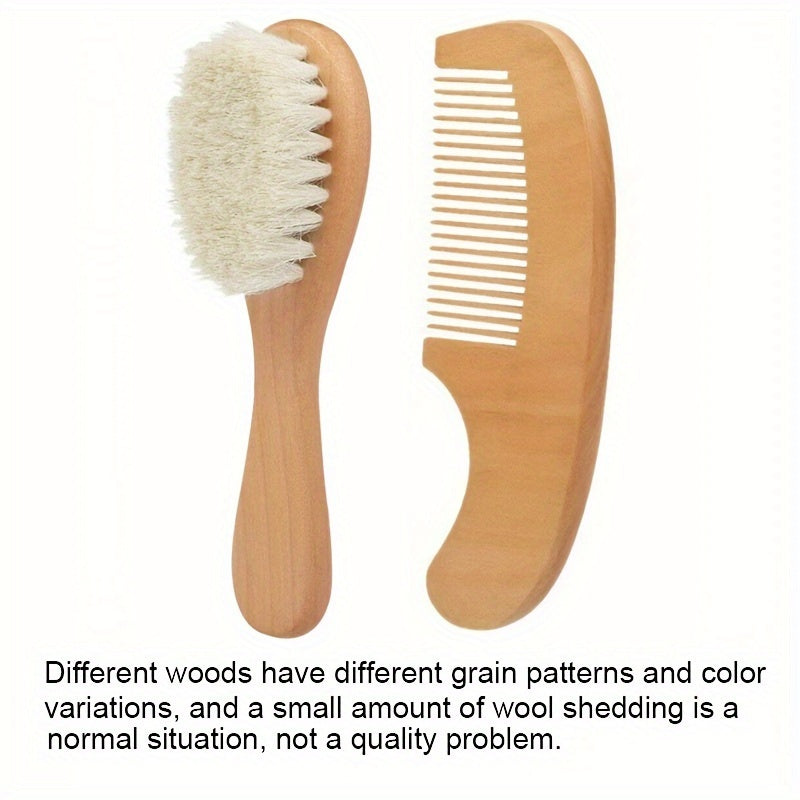 Сочетая деревянную щетку и мягкий гребень, этот портативный массажер для головы идеально подходит для расслабляющего и милого опыта мытья волос.