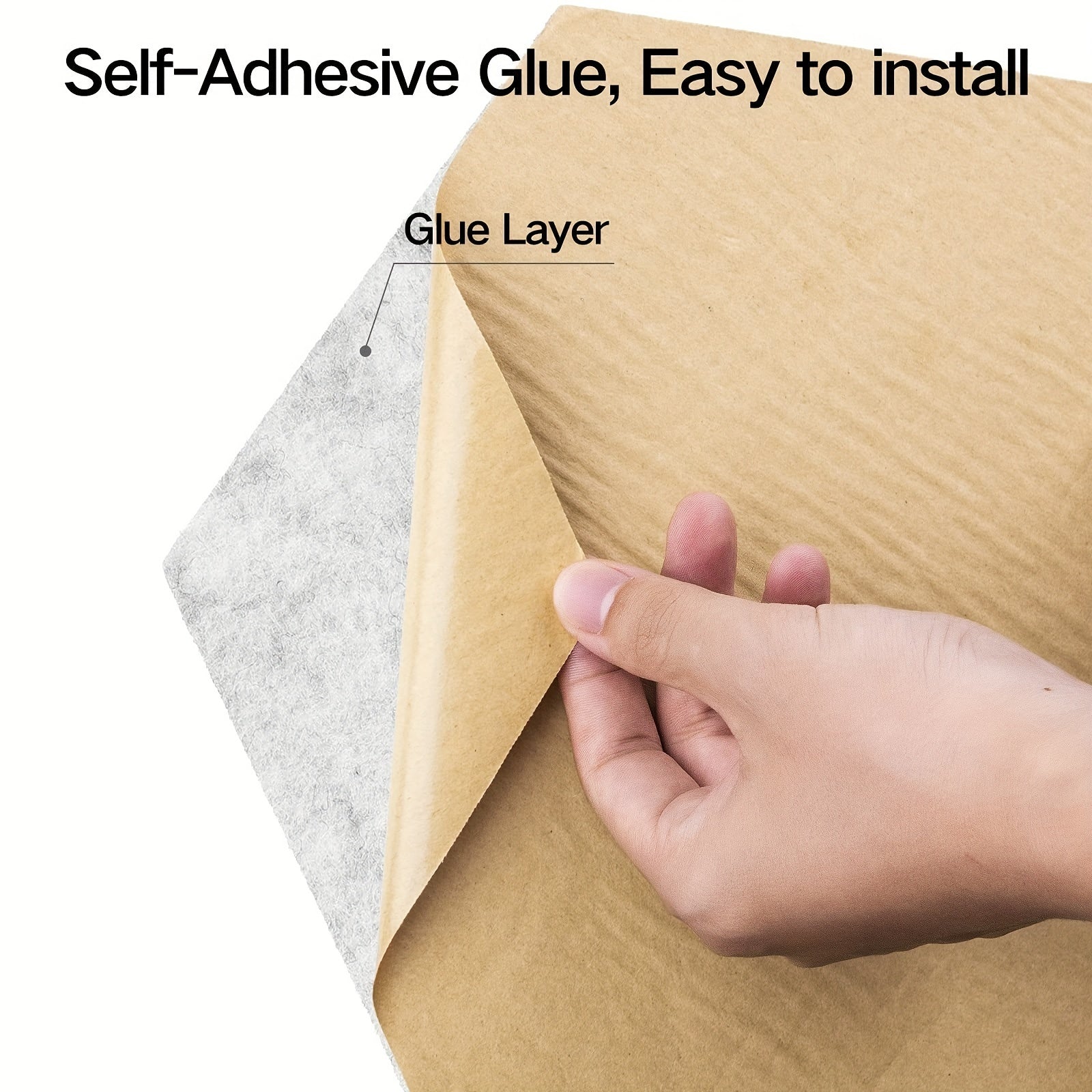 12-Pack Hexagonal Soundproof Foam Panels Self-Adhesive Flame Retardant Acoustic Wall Panels Noise Reduction Echo Control 30.48cm x 25.4cm