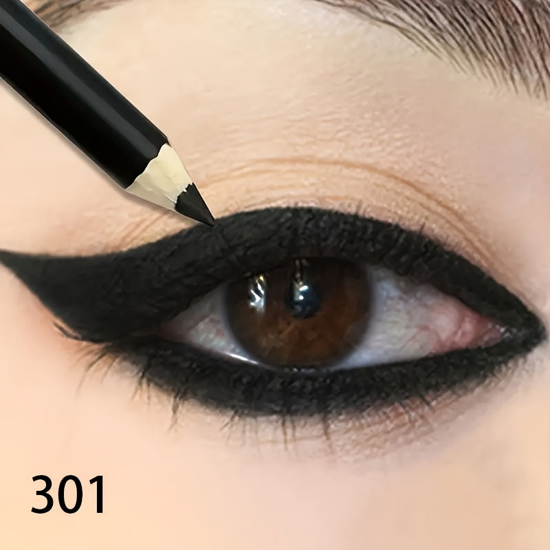 Женский водостойкий черный карандаш для глаз, стойкий к растушевке, поту и влаге