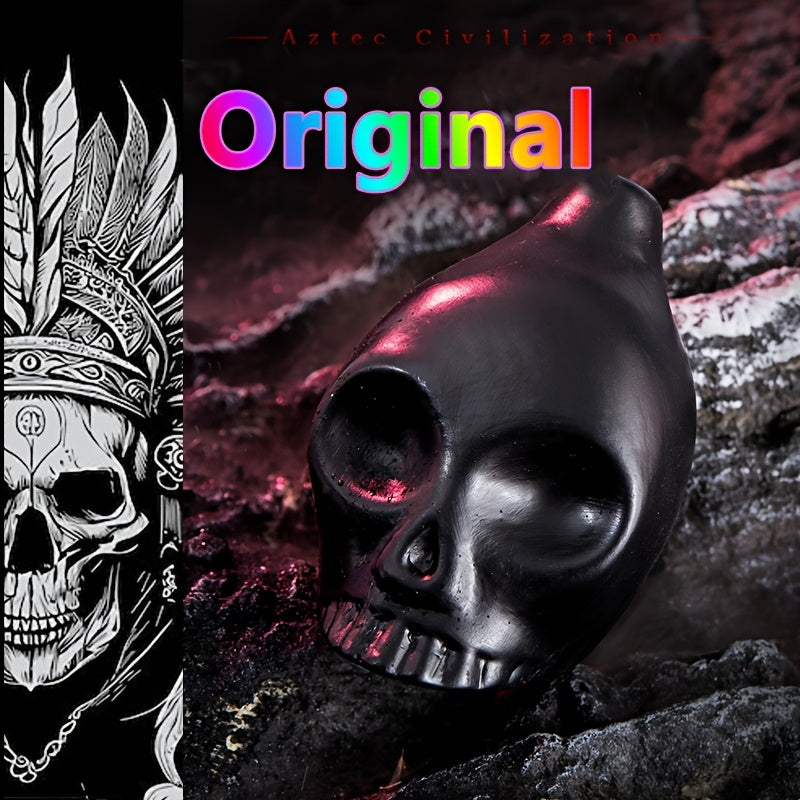 Handcrafted Ceramic Skull Instrument for Collectors and History Enthusiasts