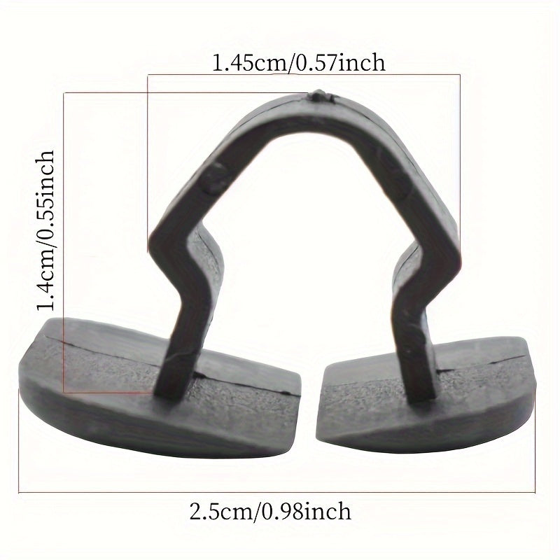 10/20 Pcs Car Hood Bonnet Insulation Clip Rivet Retainer PVC Body Material