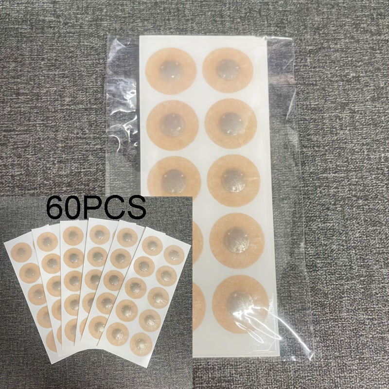 30/60pcs Paper Nasal Dilator Magnetic Stickers for Sleep and Sports