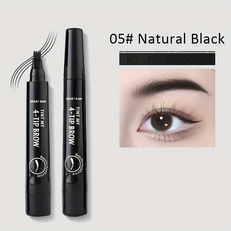 Женский карандаш для бровей ультратонкий водостойкий, стойкий к растушевке и долговечный