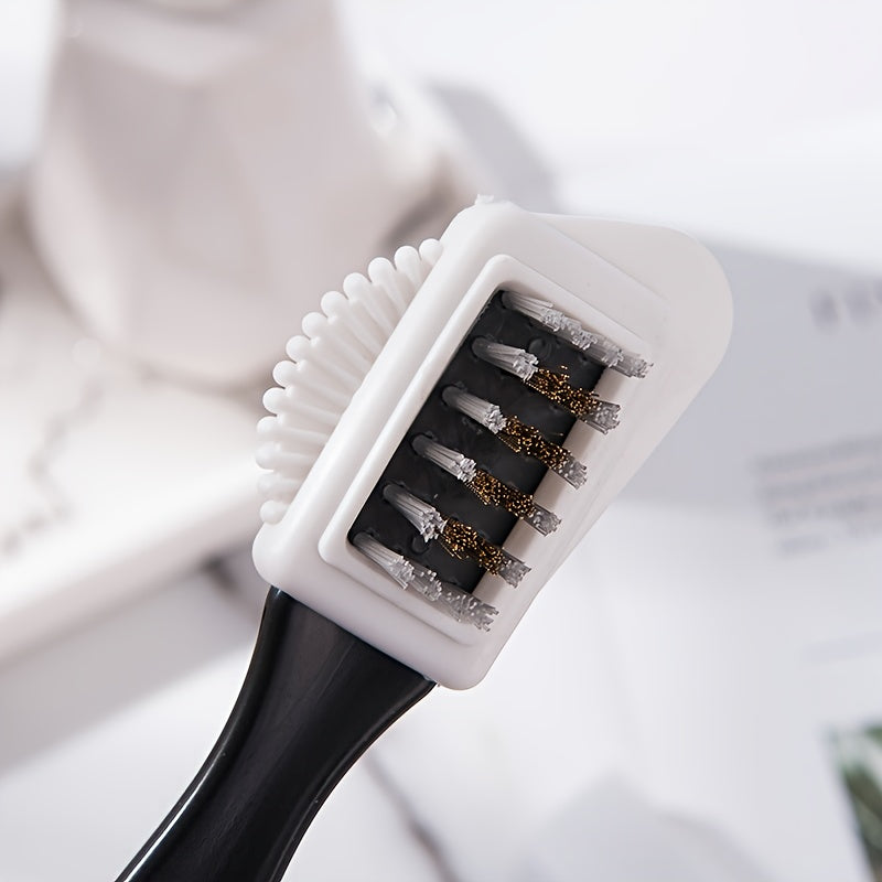 Unisex Suede Leather Shoe Brush Set 3-in-1 Nubuck Cleaning Kit