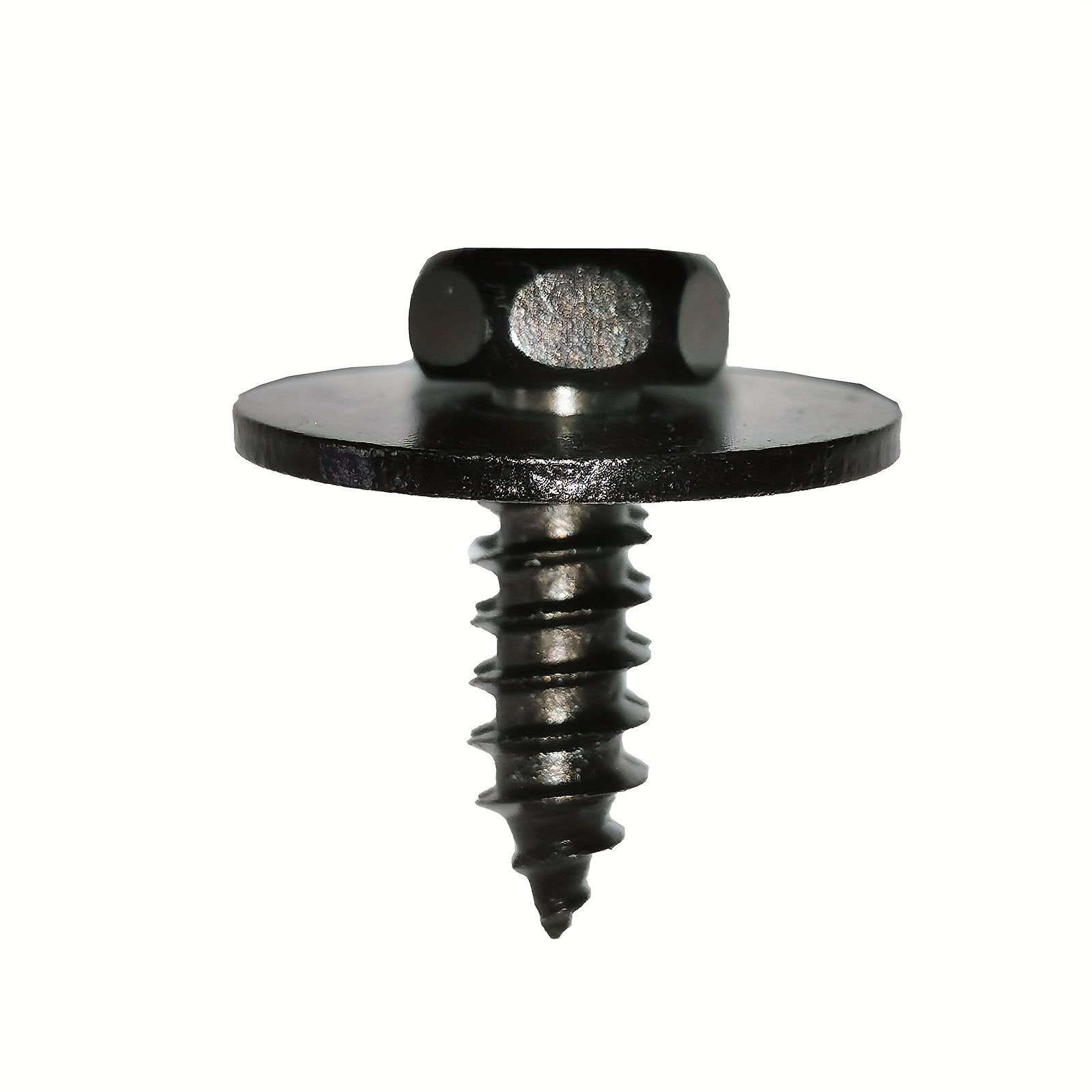 30pcs Metal Nut/Screw Washers U-shape Clip for Car Fender Bumper