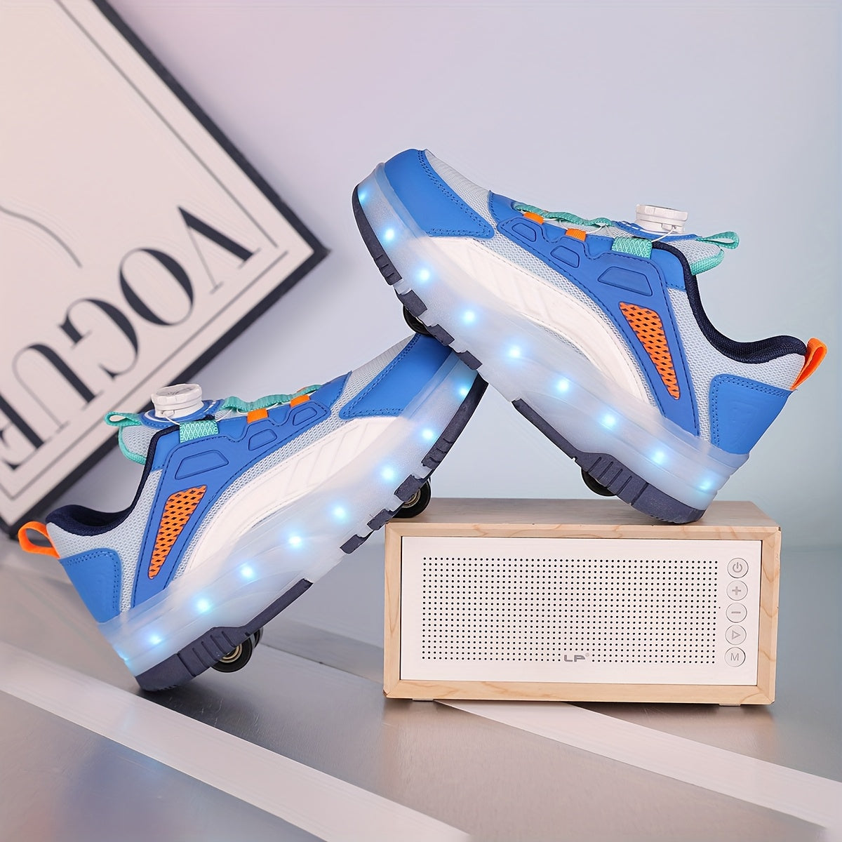 LED Shoes for Kids and Children Boys Girls Outdoor Sports and Leisure All-Season