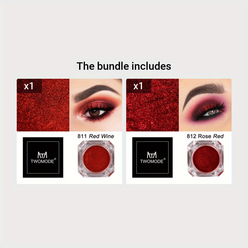 Pearlescent Loose Eyeshadow Powder For Women Glitter Makeup Color Brightening