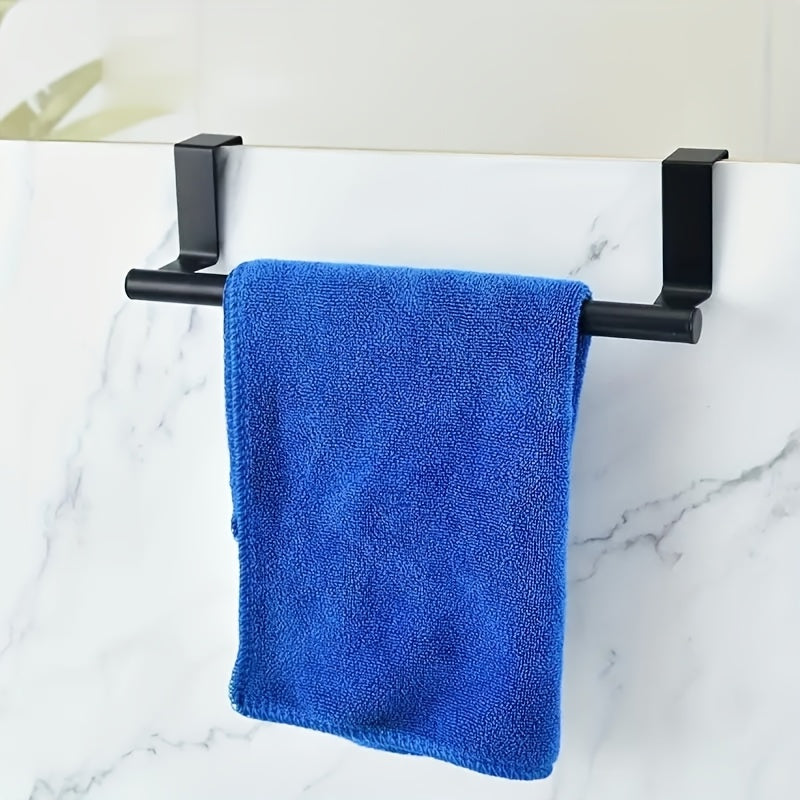 Modern Stainless Steel Towel Hook Rust-Resistant Wall Mount Bathroom Kitchen