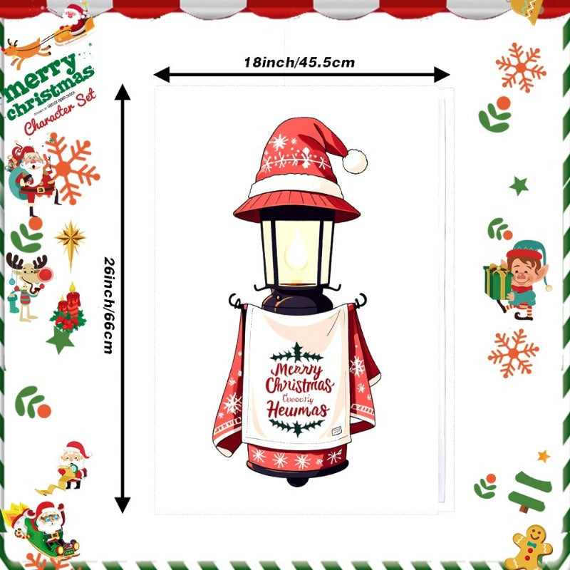 Christmas Kitchen Towels 18x66cm Set Soft Festive Holiday Decor Gift