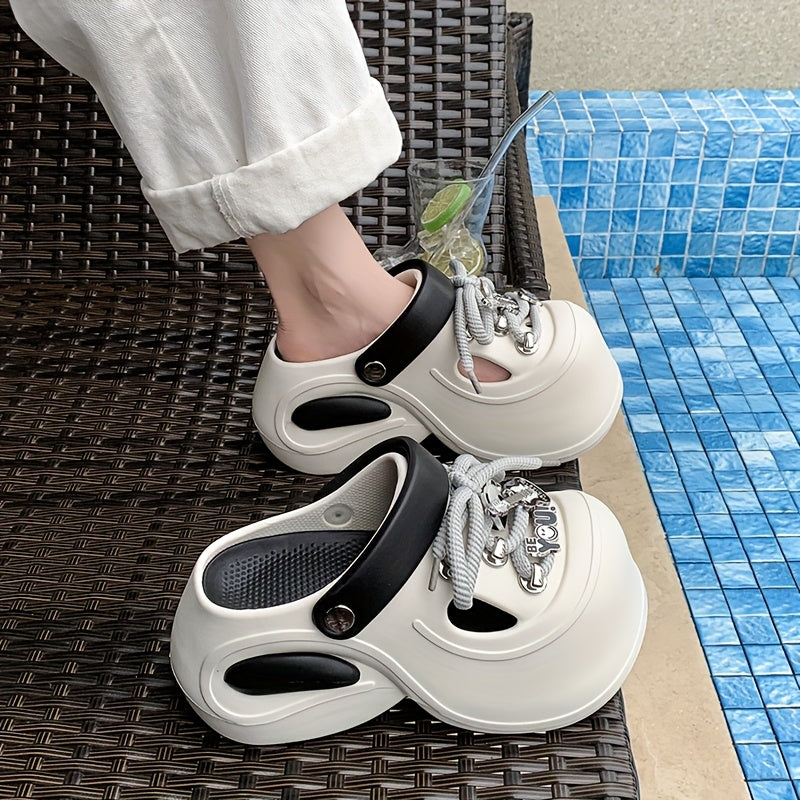 Women's Beach Sandals Thick-Soled Large Size Comfortable 2025 Pairs