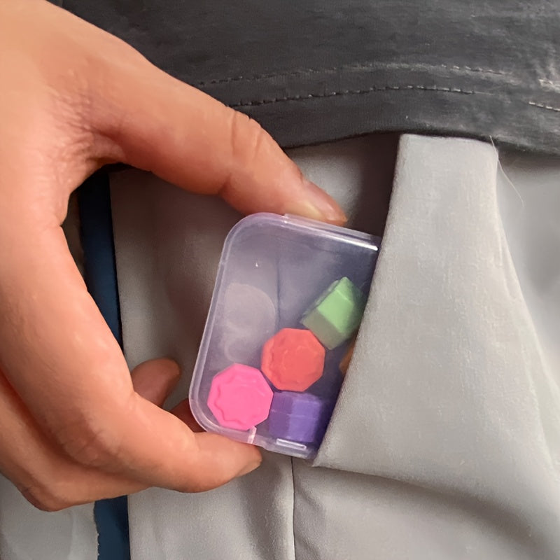 Juego al aire libre para adultos, plástico Gonggi, clásico coreano, piedra-agarre, colorido