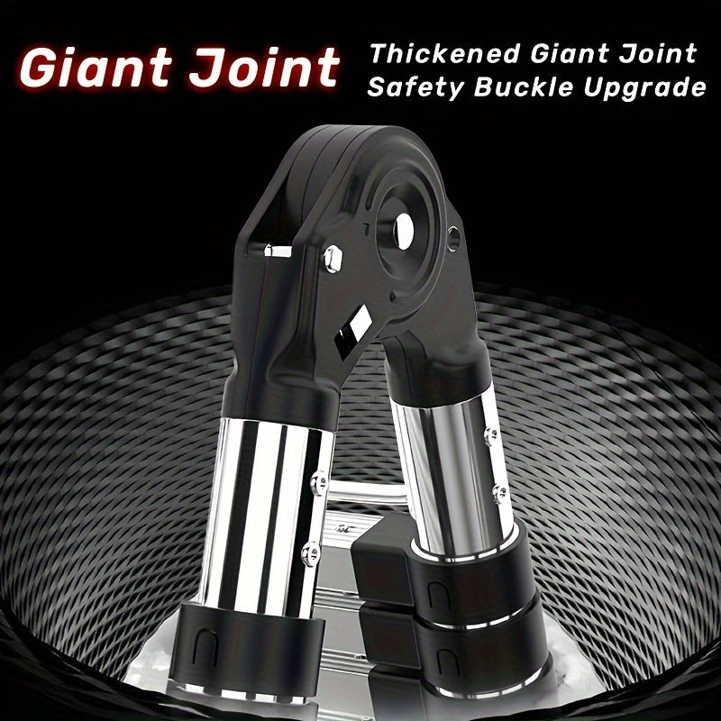 Mustahkam zanglamas po'latdan yasalgan egiluvchan zinapoya, muvozanat barasi bilan, 149.69KG yuk ko'tarish qobiliyati. Tashqi va ichki foydalanish uchun juda yaxshi.