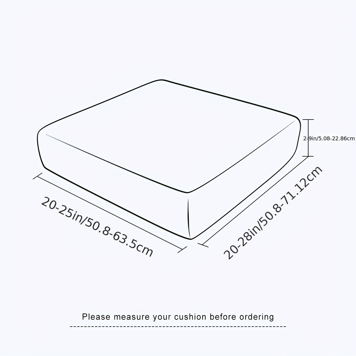1 шт. жаккардовая наволочка для дивана для декора гостиной, с эластичным чехлом для сиденья для дивана.
