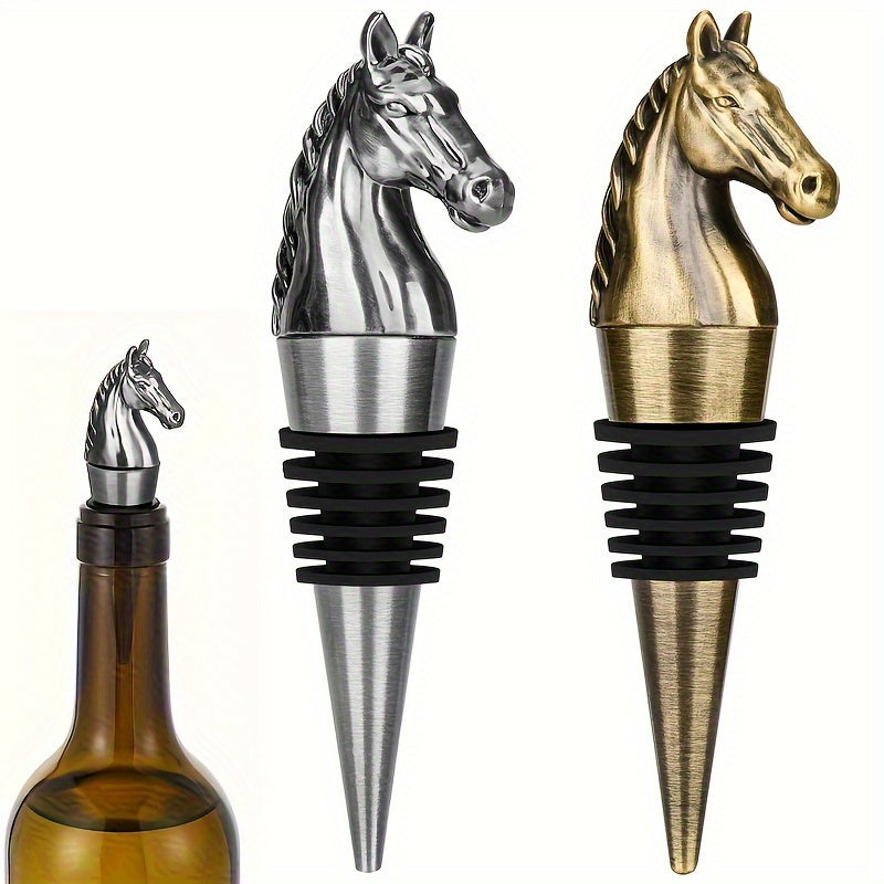 Horse Head Wine Stopper for Preserving Wine and Champagne