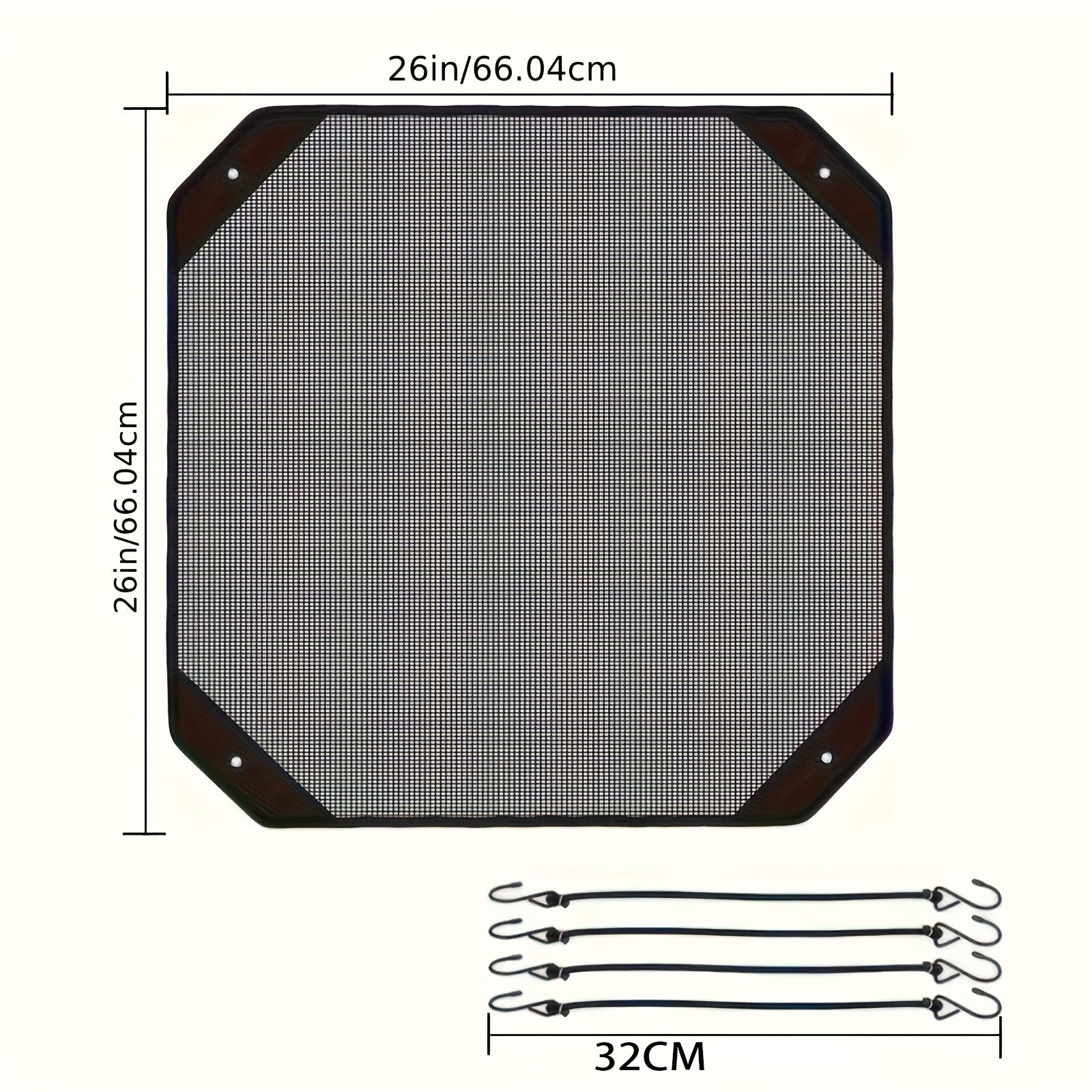 Plastic Mesh Air Conditioner Cover Dust and Debris Protection for All Models