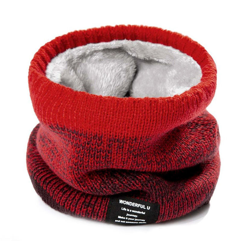 Men's Padded Double Layer Neck Cover for Autumn Winter Warmth and Gifting
