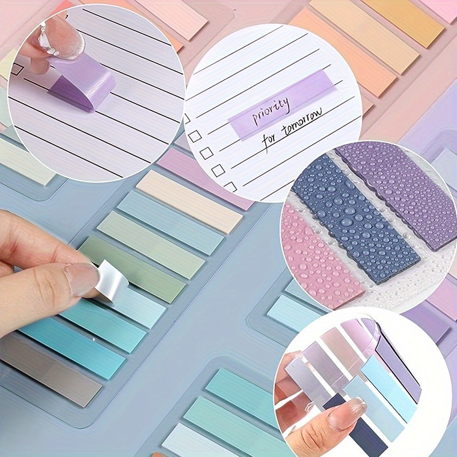 Writable Reusable Sticky Labels for Organizing Pages Notes and Markers