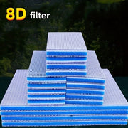 Aquarium Filter 8D Non-Electric Washable High-Density Bio-Sponge