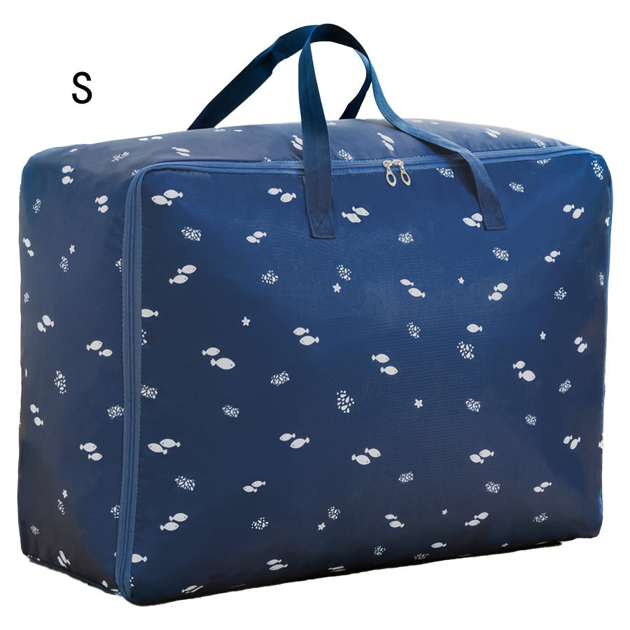 Large Capacity Waterproof Oxford Cloth Storage Bag for Clothes Bedding Toys Household Organization